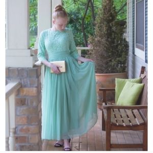 Lovely Lace and Chiffon Dress